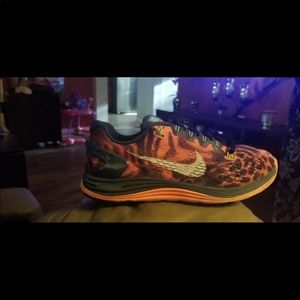 Nike running shoes leopard print